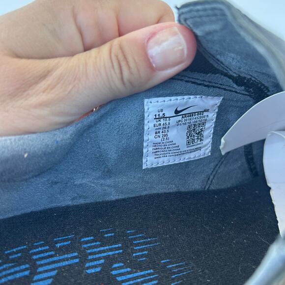 Nike Men’s SB Zoom Stefan Janoski Slip RM Sneakers Slip Ons 11.5 Black Woven - Picture 8 of 9